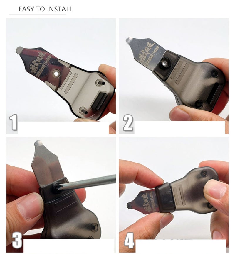 ANSAI 4Pcs ANSAI Assembly Separator Model Parts Opener Basic Tool Set for Building Splitting Plastic Parts Car  Airplane Hobbies Model - Image 3